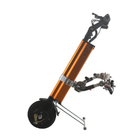 Handcycle elettrico intelligente per sedia a rotelle manuale con motore brushless