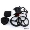 sedia a rotelle attiva rigida manuale pieghevole leggera in fibra di carbonio