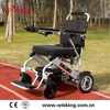 carrozzina per disabili con ruote piccole vogue batteria al litio