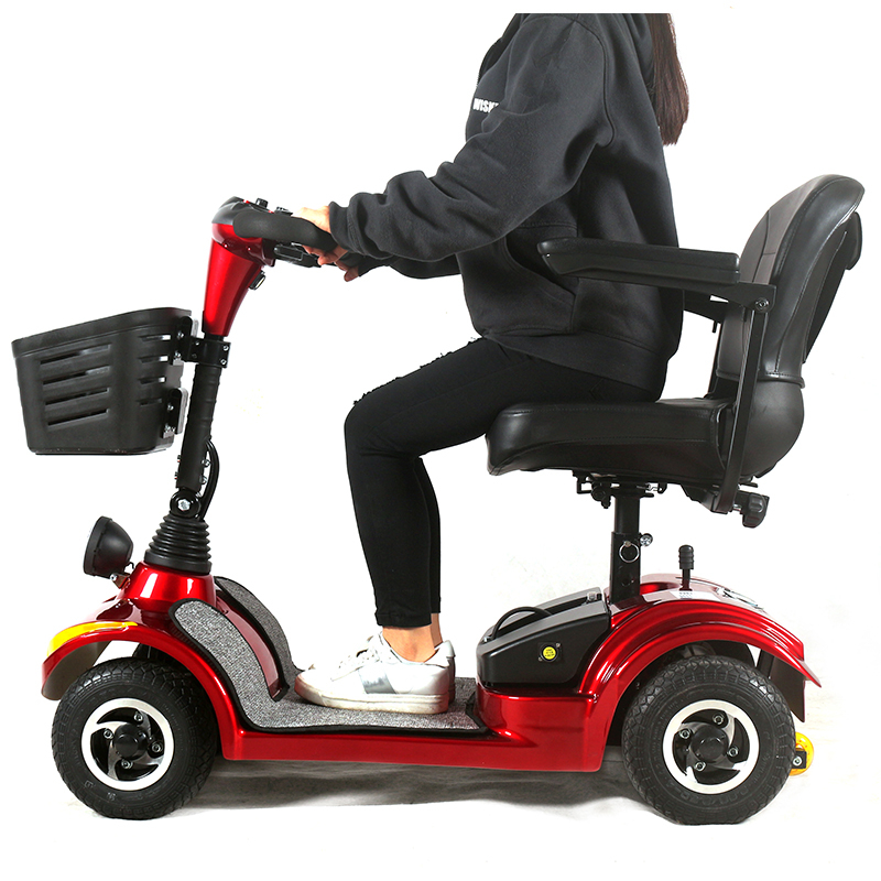 Scooter per mobilità piccolo Jaunt con specchietto retrovisore per anziani