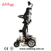 Sedia a rotelle elettrica in piedi confortevole reclinabile con schienale regolabile elettricamente per disabili